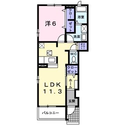 うらら１番館の物件間取画像